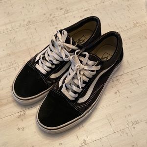 Vans Old School Low Tops size 9